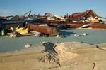 Damage from the EF4 in Hardin County Tennessee