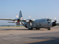 Hurricane Hunter Aircraft (photo by Brian Peters)